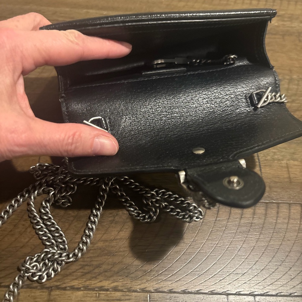 Gucci Black and Brown Mini Bag. LIKE NEW - Picture 4 of 6
